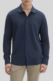 Robert Barakett Sorrell Long Sleeve Knit Shirt