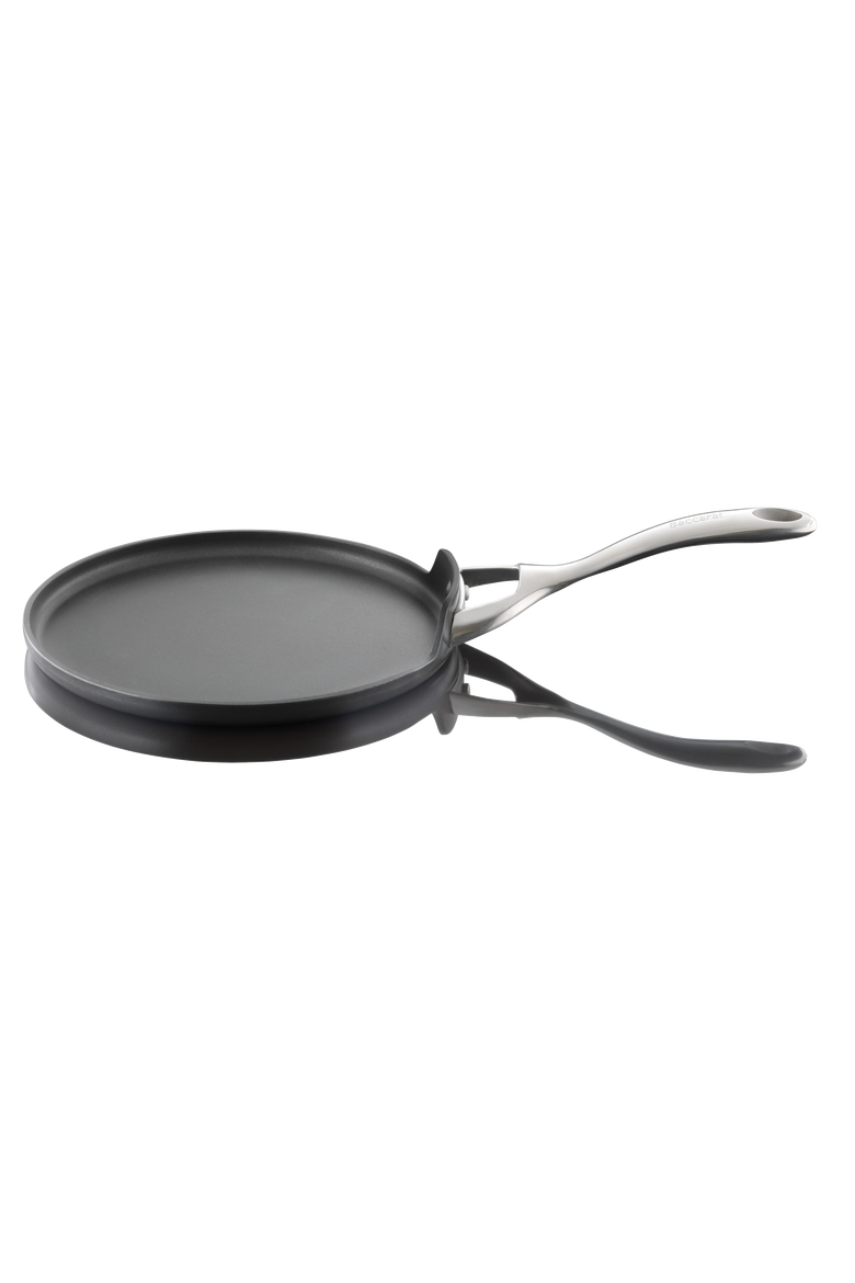 iD3® Crepe Pan 9.5", Alternate, color, BLACK