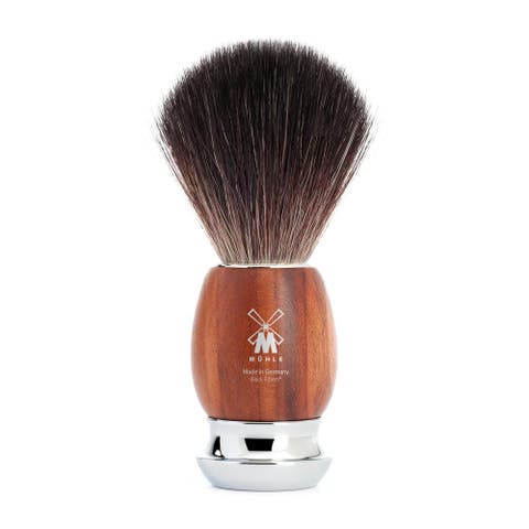Vivo Plumwood Black Fiber Shaving Brush