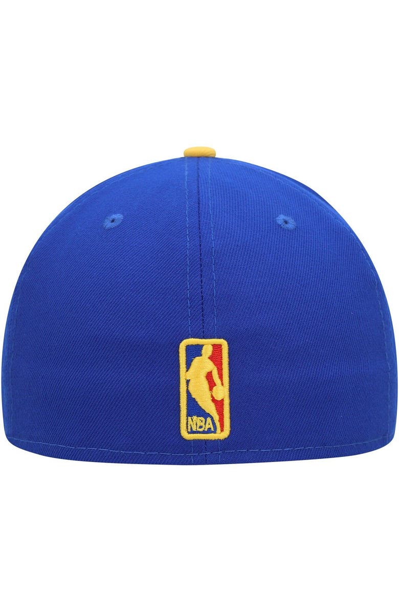 New Era Men's New Era Blue Los Angeles Lakers Side Patch 59FIFTY Fitted Hat, Alternate, color, 