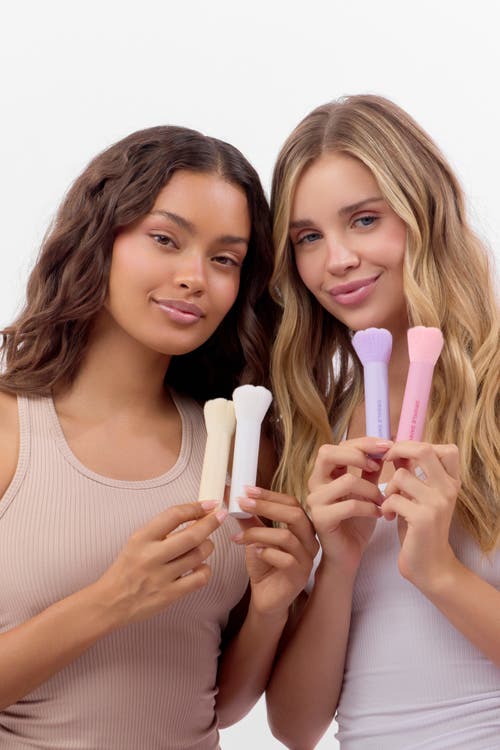 Crickle Daisy Bloom Baby Bloom Brush Set In Pink