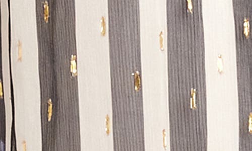 Fifteen Twenty Chloe Sheer Stripe Button-up Shirt In Stripe