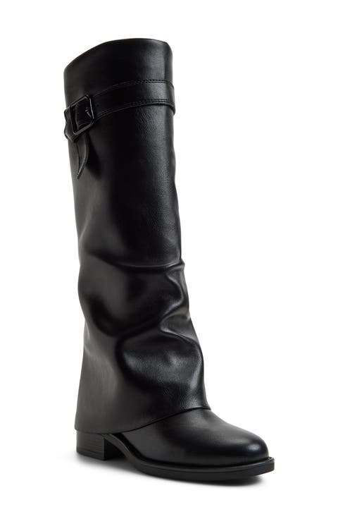 Eloewiel Faux Leather Knee High Boot