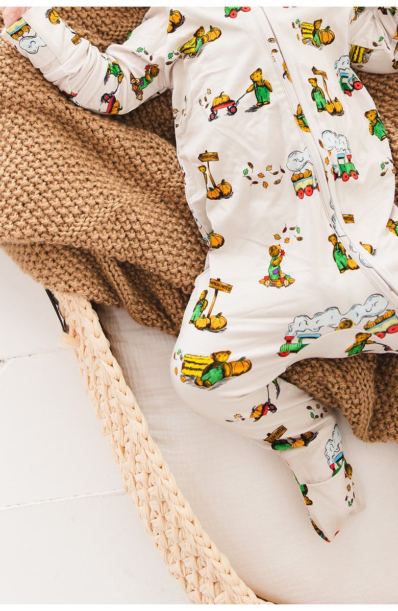 Charlie Lou Baby<sup>®</sup> Corduroy Double Zipper Convertible Romper, Alternate, color, 