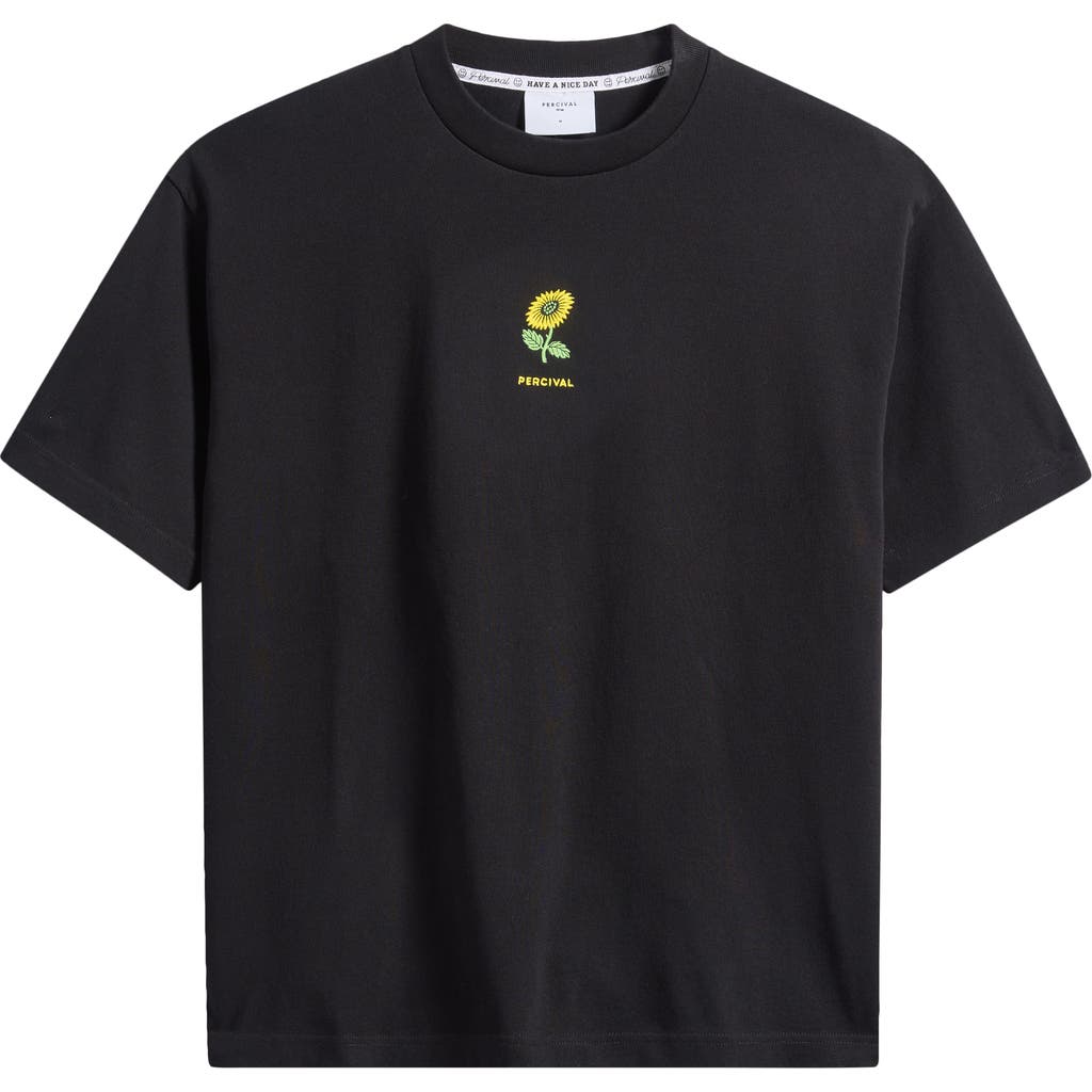 Percival Nature Reserve Oversize Organic Cotton Graphic T-shirt