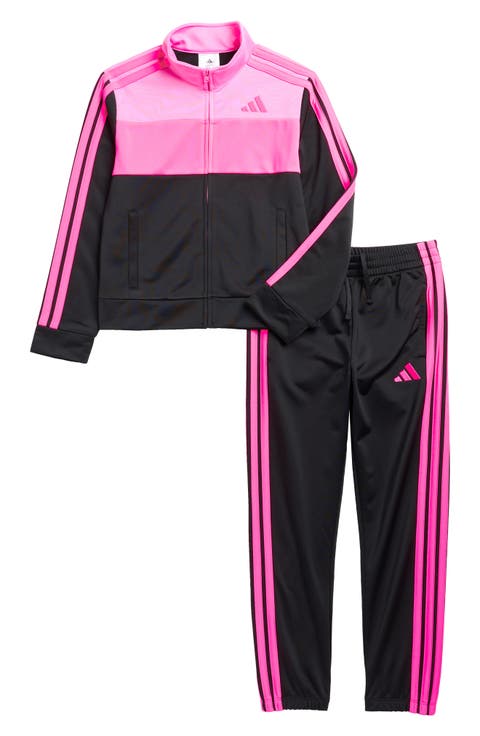 Kids' Colorblock Tricot Jacket & Sweatpants Set (Big Kid)