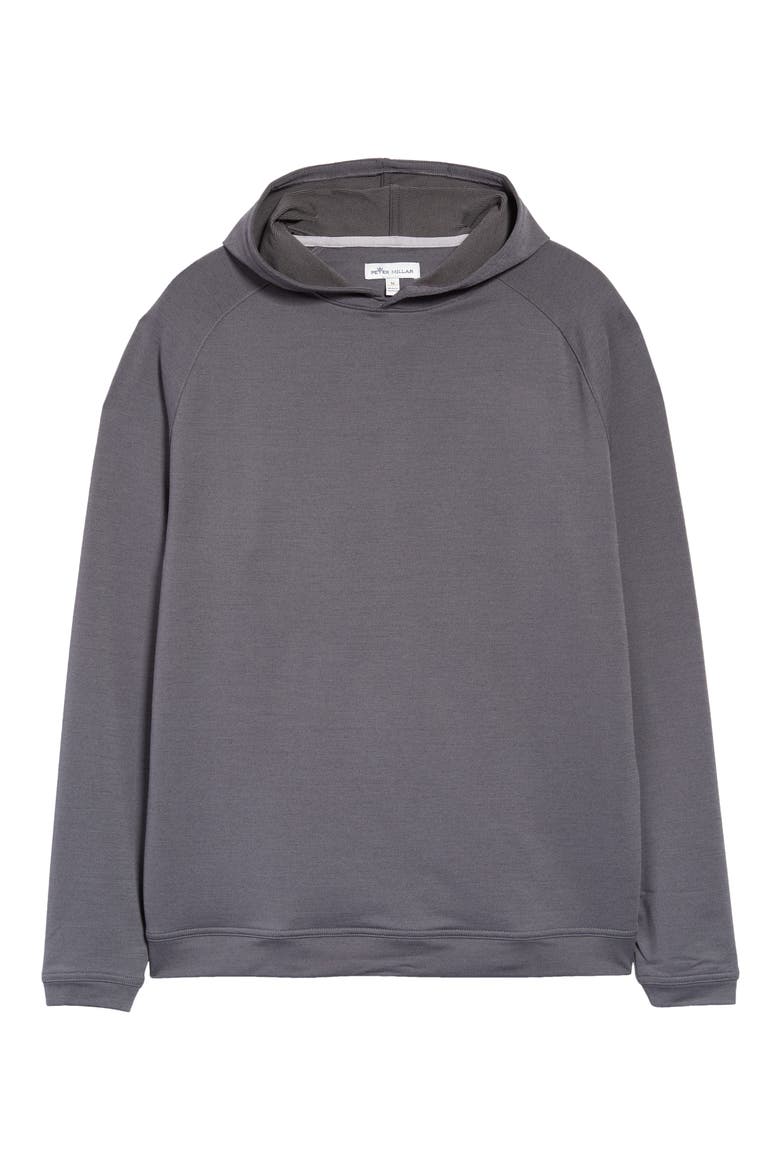 Pine Performance Hoodie, Alternate, color, GREY