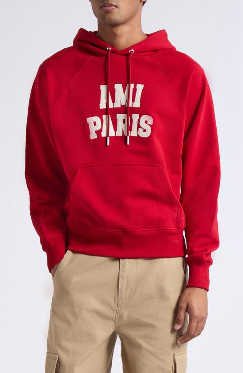 Logo Appliqué Cotton Fleece Hoodie