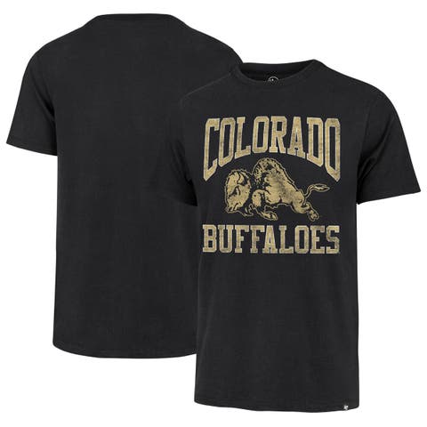 Men's '47  Black Colorado Buffaloes Big Ups Buffaloes Franklin T-Shirt