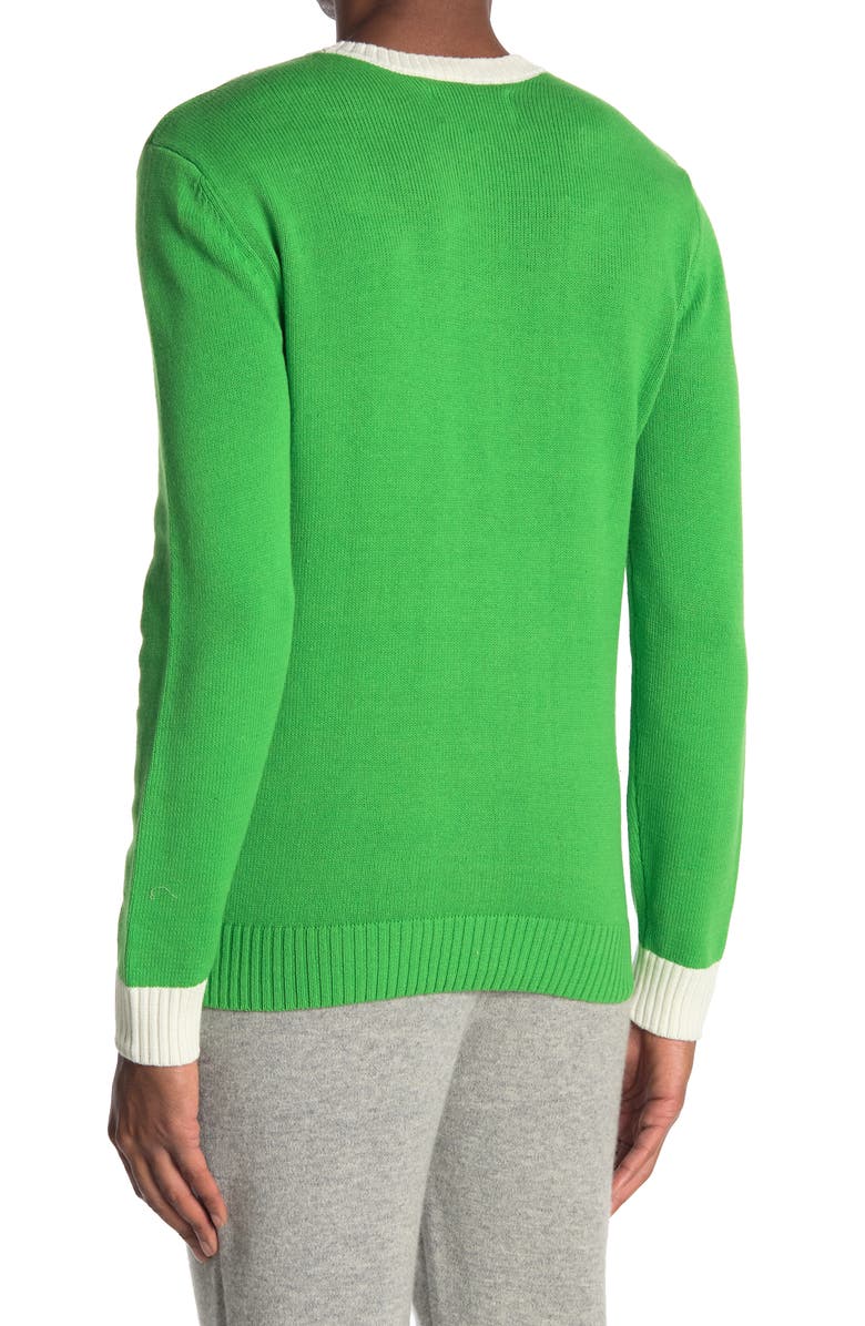 Ugly Christmas Sweater Elf Suit Sweater, Alternate, color,