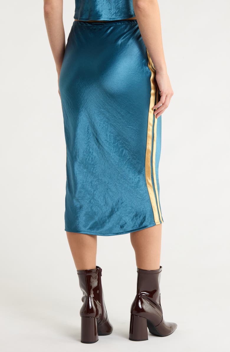 MOTHER The Athletic Skirt, Alternate, color, Teamwork Marine And Yellow