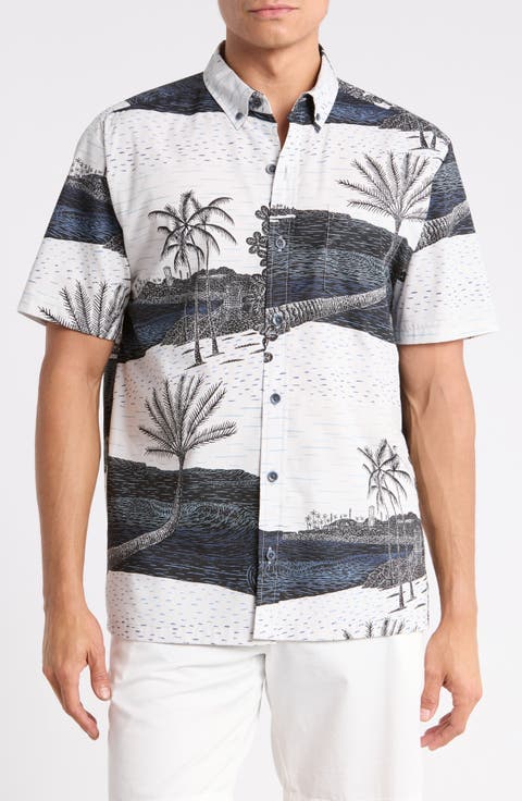 x Steven Kean Cenenarian Short Sleeve Button-Down Shirt