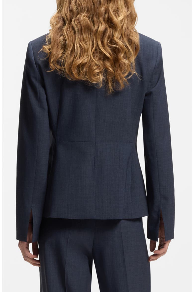 Jia Wool Jacket, Alternate, color, SKY CAPTAIN