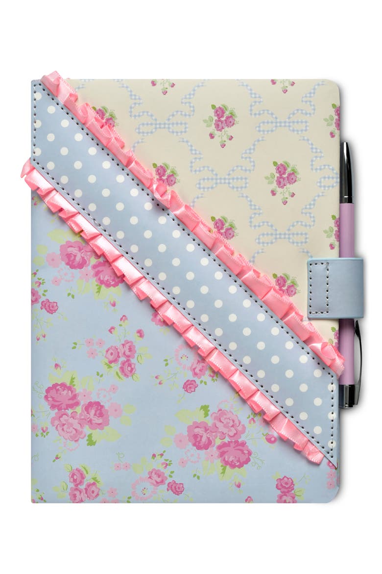 Kids' Ditsy Floral Journal, Alternate, color, BLUE MULTI