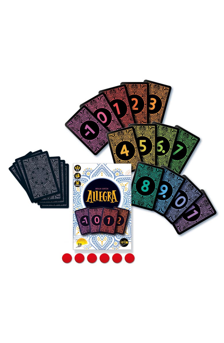 IELLO Allegra Based On The Card Game "Golf" Family Ages, Alternate, color, Multicolored