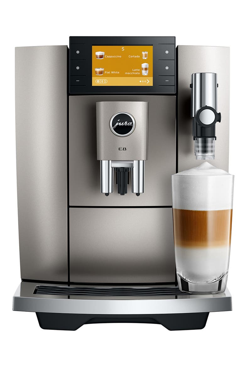 E8 Espresso Machine, Main, color, GREY