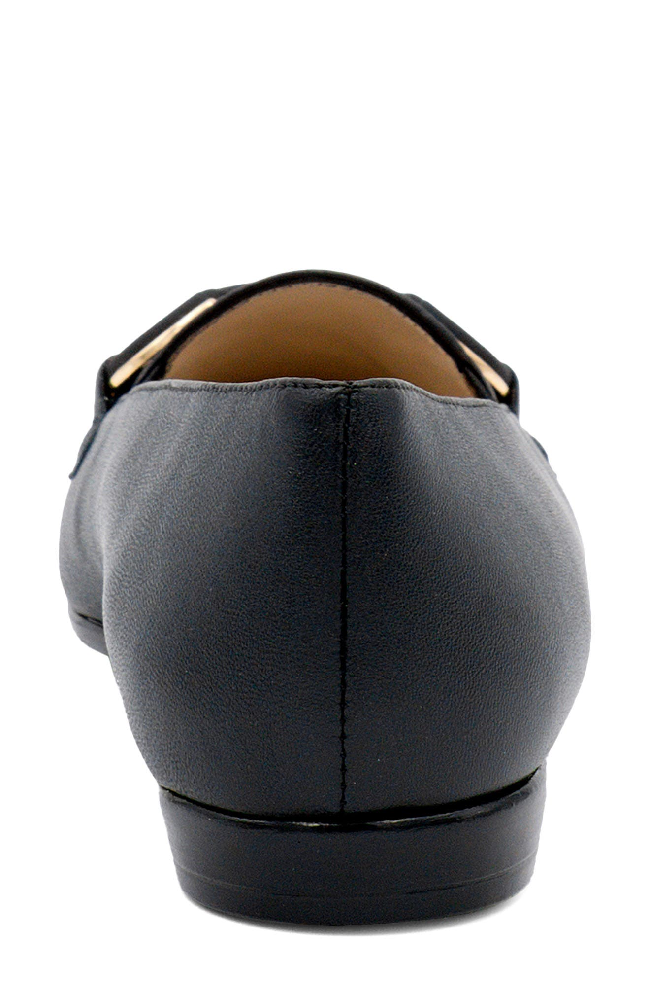 Amalfi by Rangoni Obliquo Loafer, Alternate, color, Black Etoile