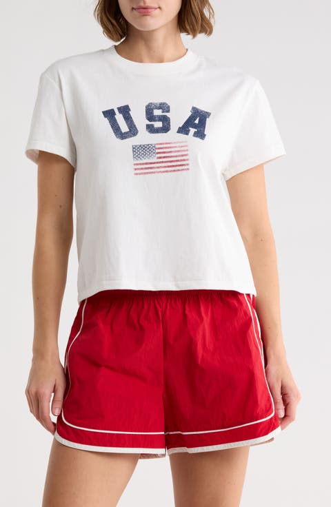 Jamie Crop Graphic T-Shirt