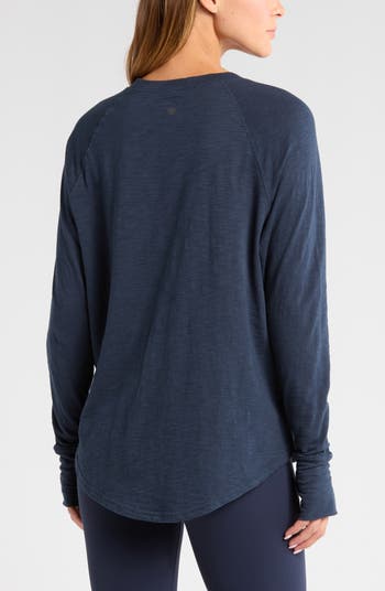 Relaxed Washed 2.0 Long Sleeve Slub Tee