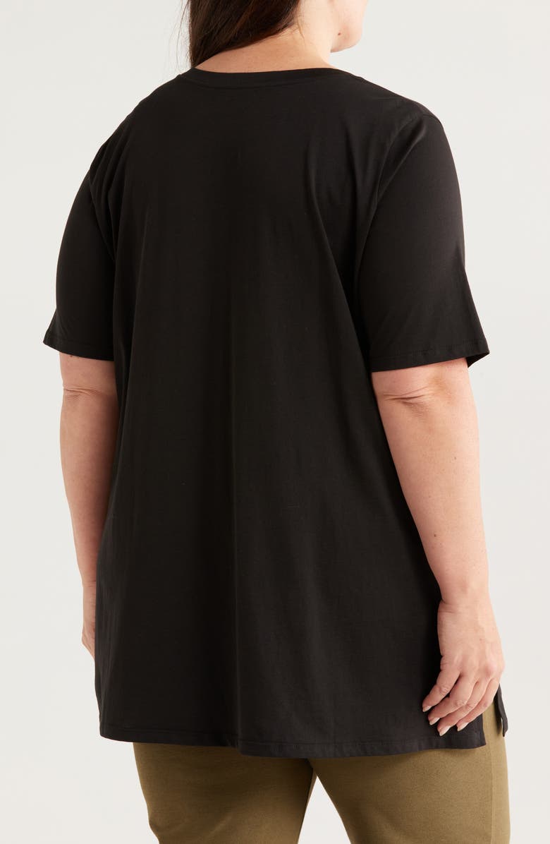 Eileen Fisher Crewneck Organic Cotton T-Shirt, Alternate, color,