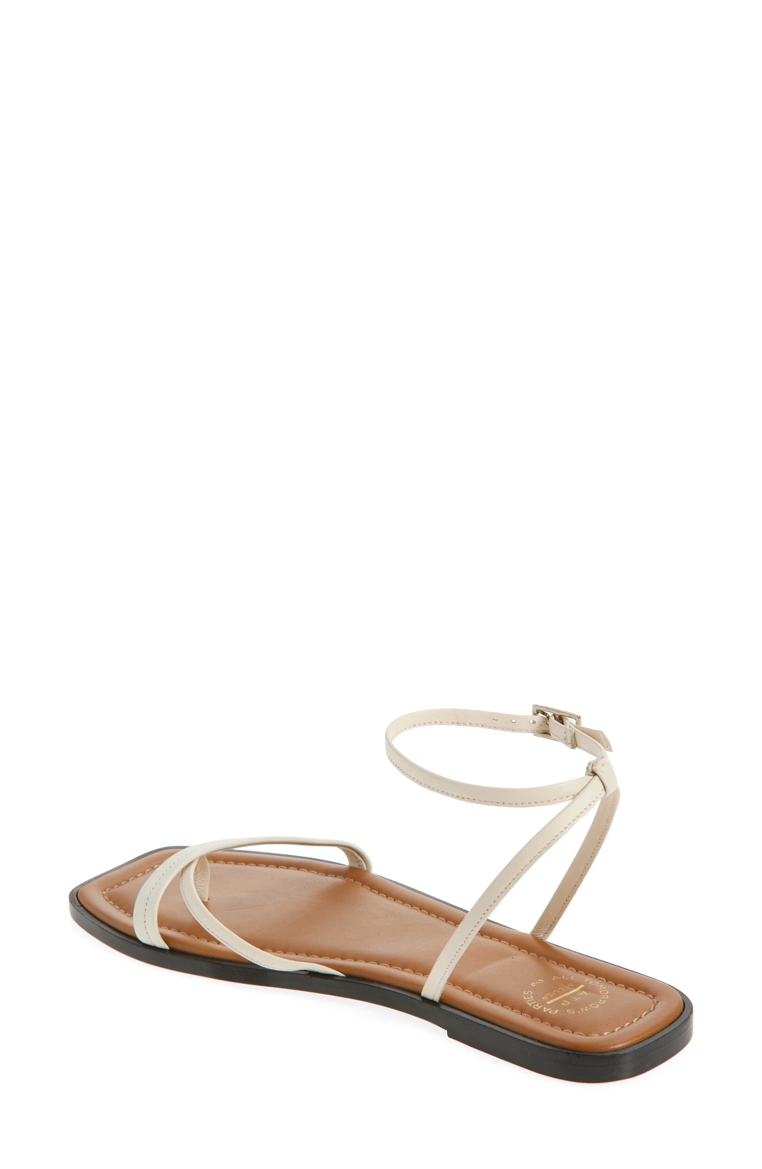 ATP ATELIER Miane Ankle Strap Sandal, Alternate, color, Linen
