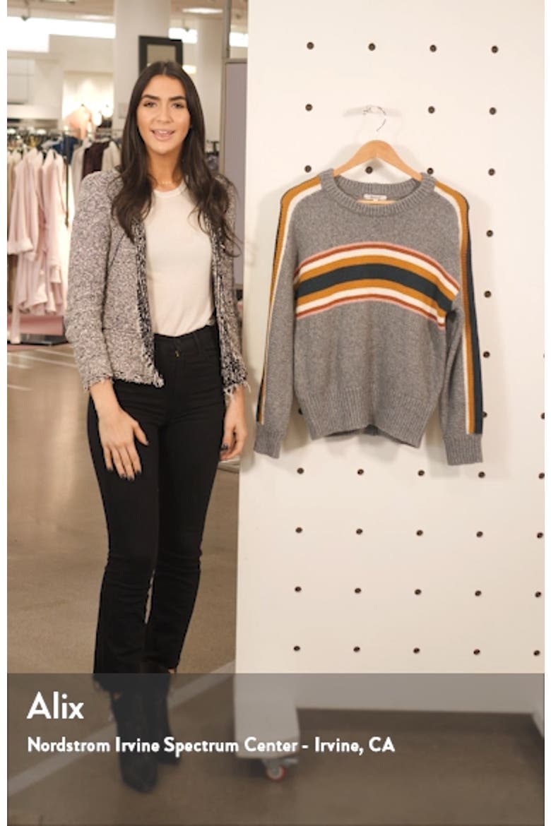 Striped Heath Pullover Sweater video