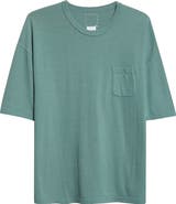 VISVIM Jumbo Damaged Oversize Pocket T-Shirt