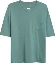 VISVIM Jumbo Damaged Oversize Pocket T-Shirt