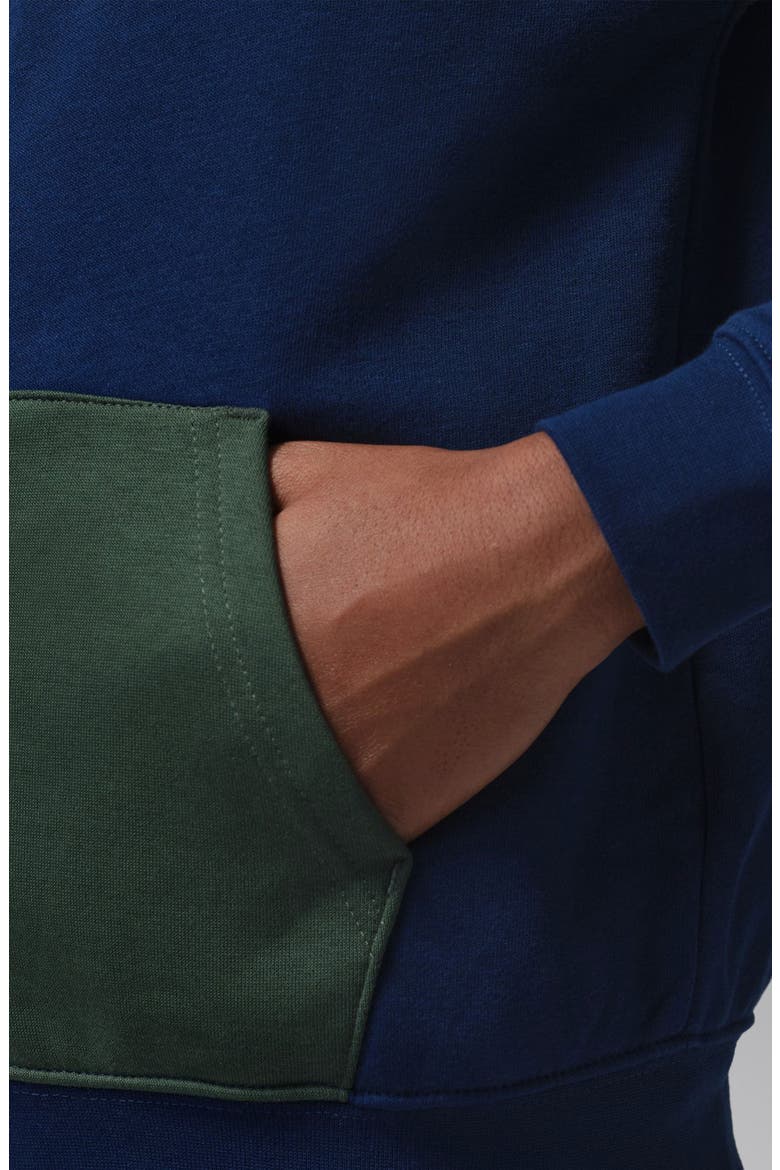 Kids' Brooklyn Fleece Zip-Up Hoodie, Alternate, color, BLUE VOID