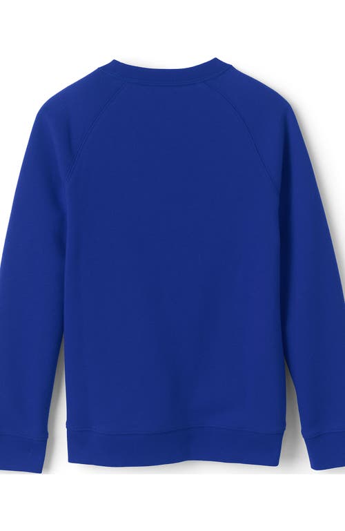 LANDS' END LANDS' END SCHOOL UNIFORM KIDS CREW SWEATSHIRT