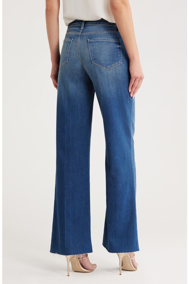 Scottie High Waist Wide Leg Jeans, Alternate, color, HASTING