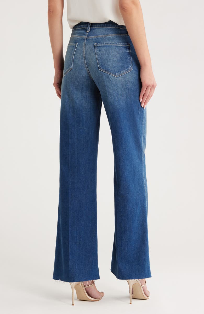 L'AGENCE Scottie High Waist Wide Leg Jeans, Alternate, color, Hasting