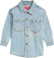 ICECREAM Kids' Waterfall Denim Graphic Shirt Jacket