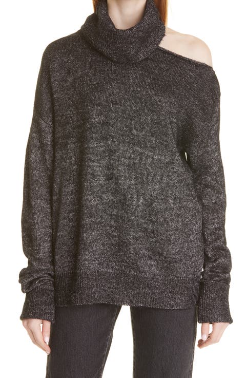 Raundi Cutout Shoulder Sweater