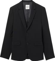SANDRO Virgin wool suit jacket