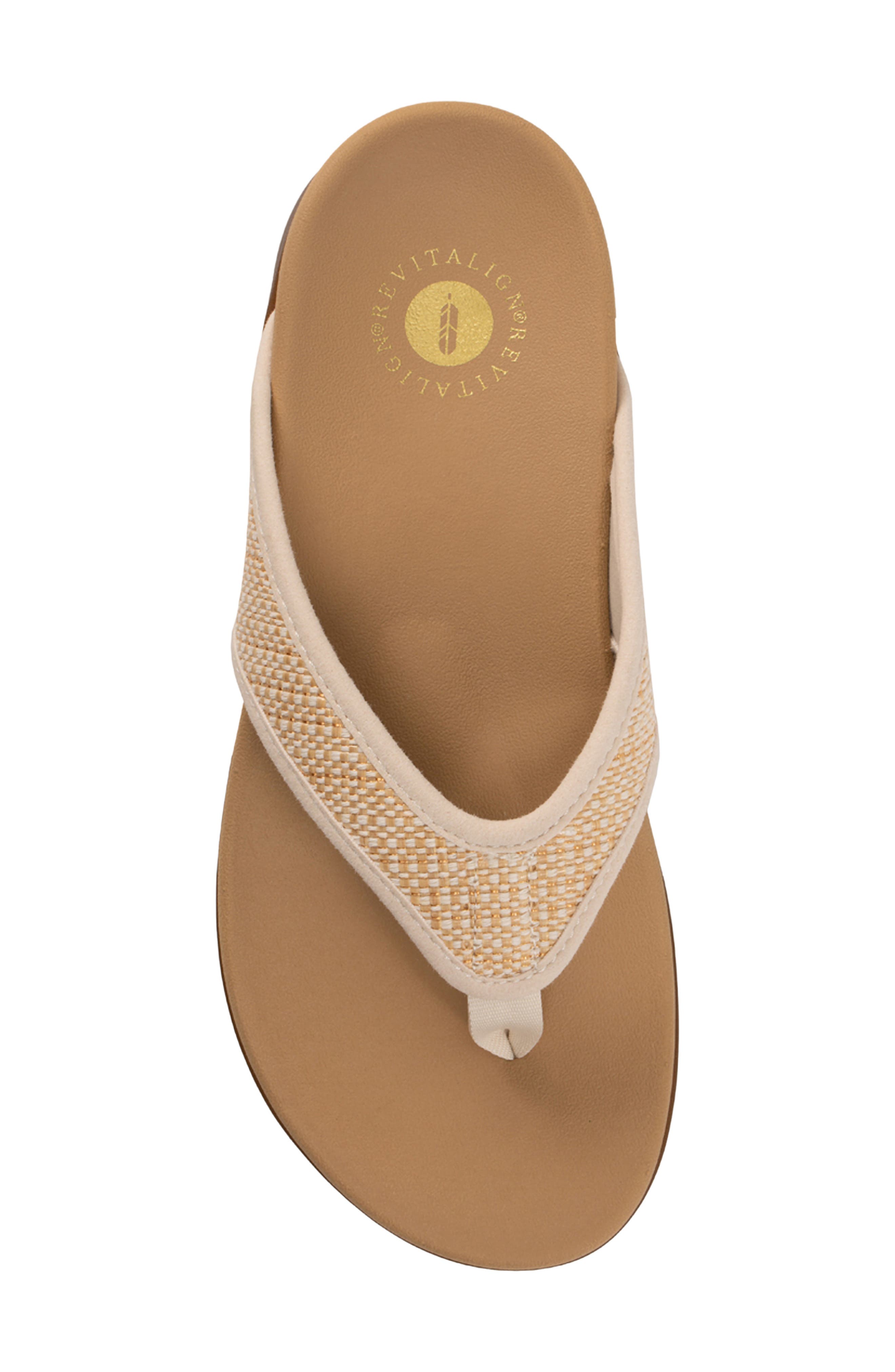 Shoreline Raffia Flip Flop, Alternate, color, TAN