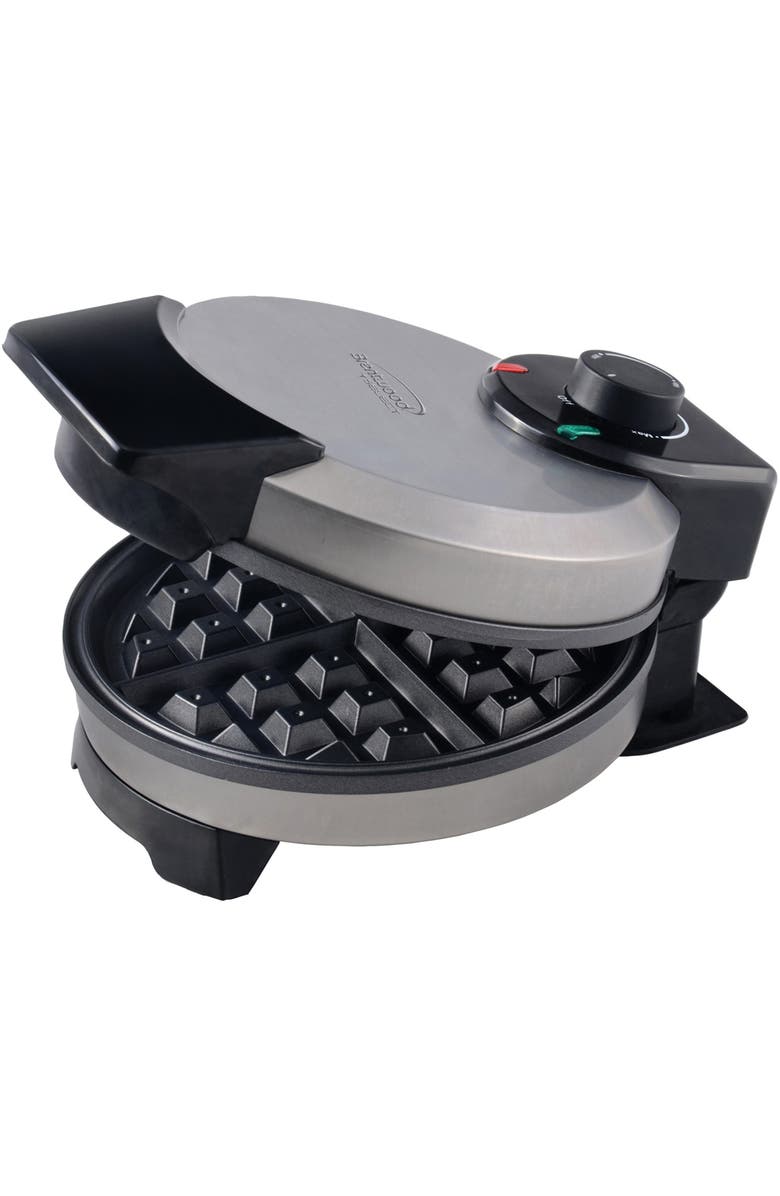 Brentwood Select Nonstick Stainless Steel Belgian Waffle Maker, Alternate, color, Silver