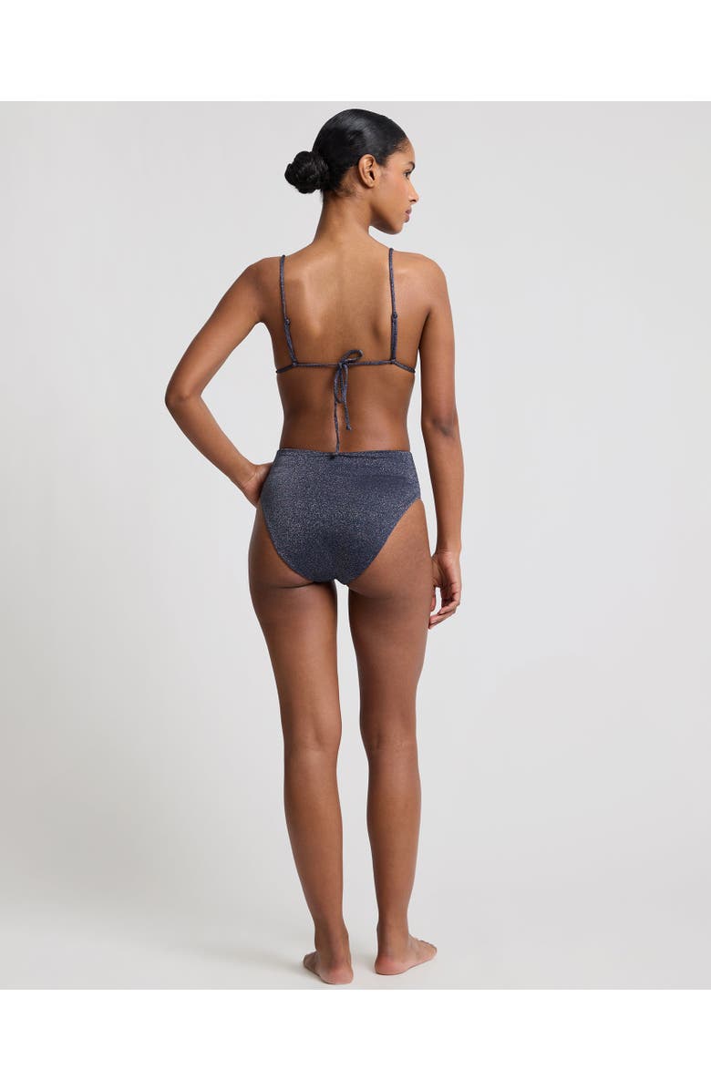 Onia Clara High-Rise Bikini Bottom, Alternate, color, Noir Navy