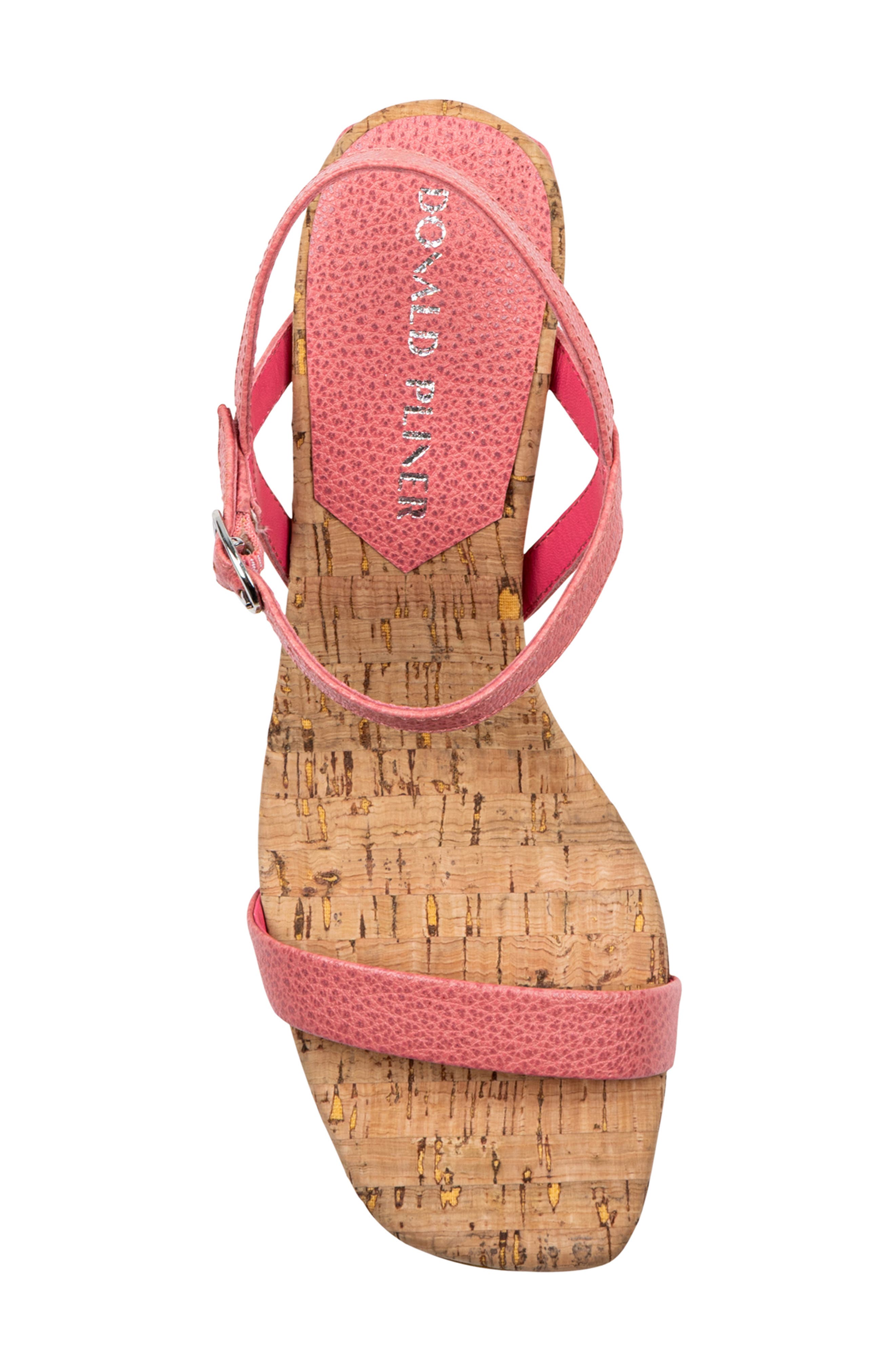 Brazi Ankle Strap Sandal, Alternate, color, PINK