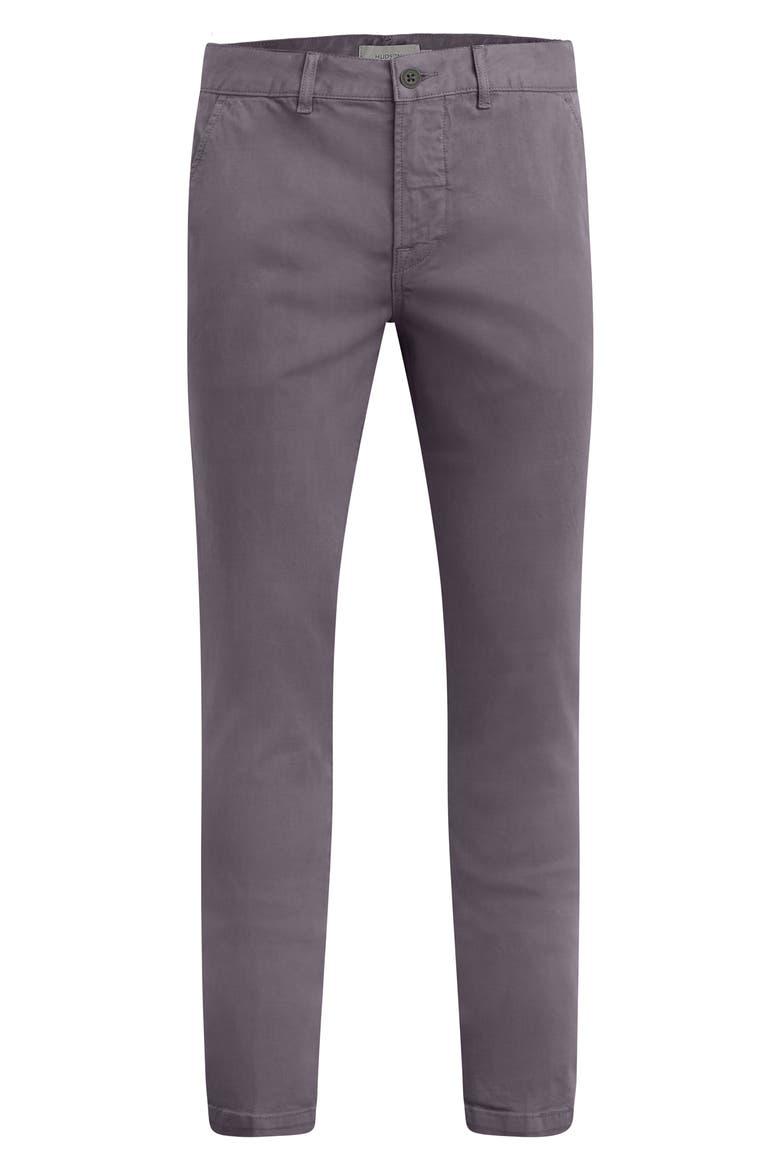 Classic Slim Straight Leg Stretch Chinos, Alternate, color, METAL