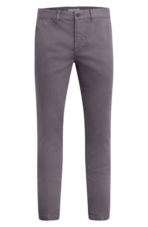 Hudson Jeans Classic Slim Straight Leg Stretch Chinos In Purple