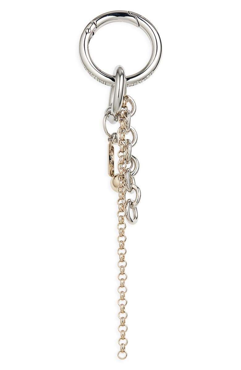 Justine Clenquet Lewis Key Chain, Main, color, Gold/ Palladium