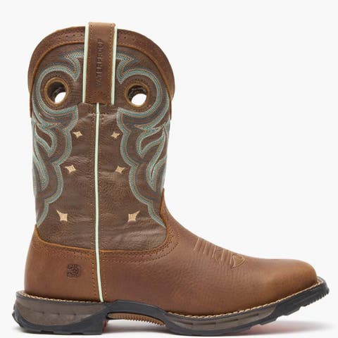 Maverick Women
s Steel Toe Waterproof Western Work Boot