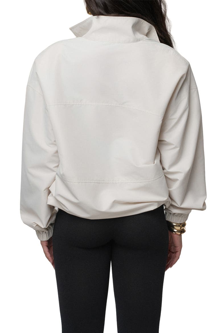 Oversized Funnel Jacket, Alternate, color, Ivory