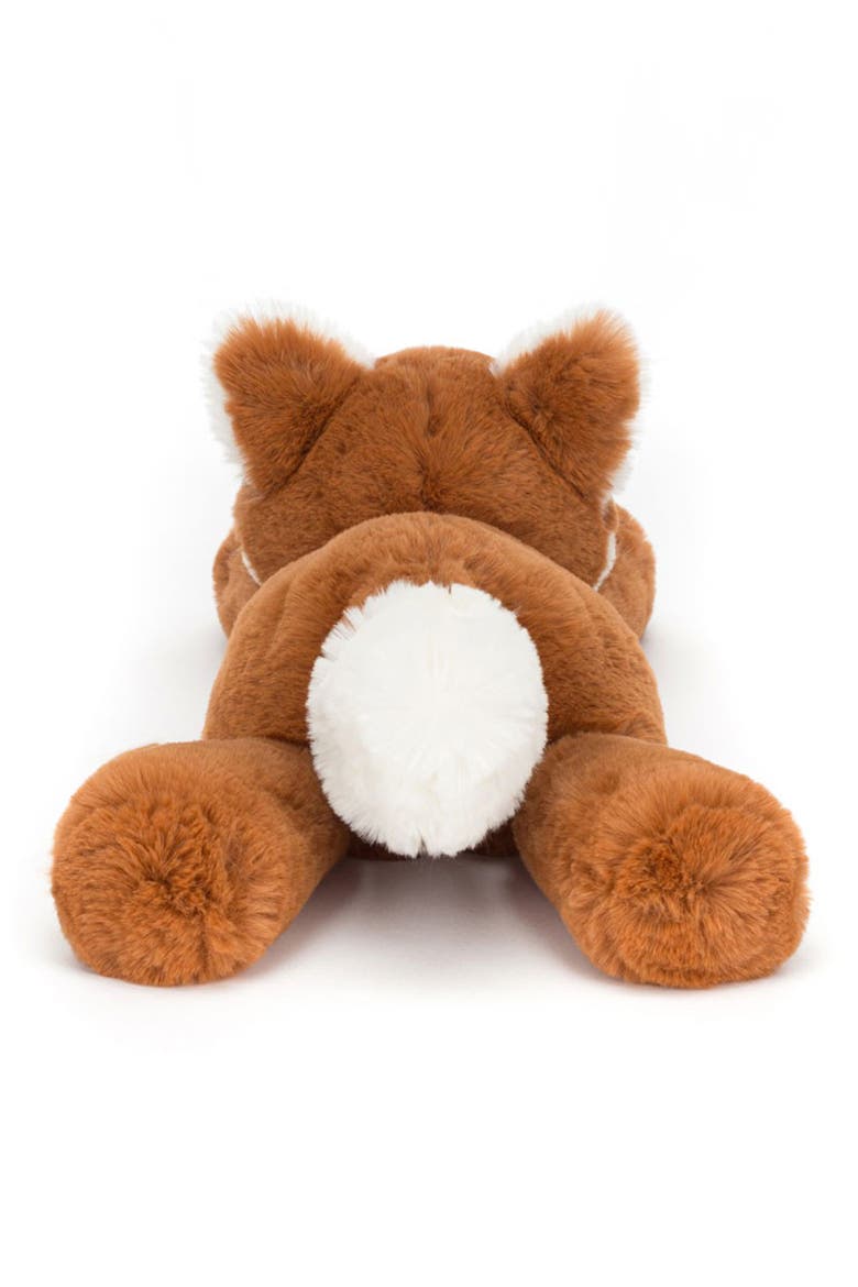 Original Smudge Fox Stuffed Animal, Alternate, color, BROWN
