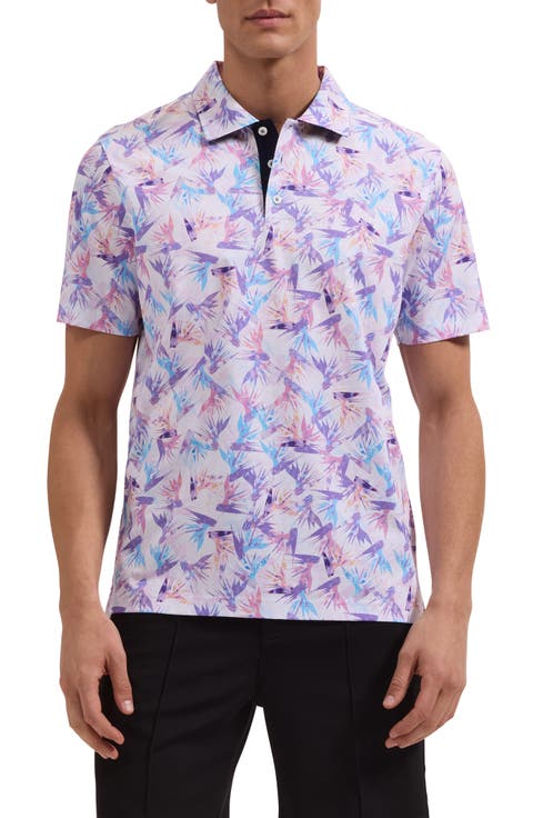 Hendrix Floral Pima Cotton Polo