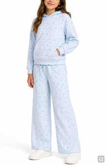 Kids' 2-Piece Floral Sweatsuit