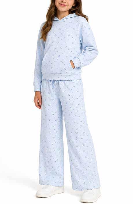Kids' 2-Piece Floral Sweatsuit