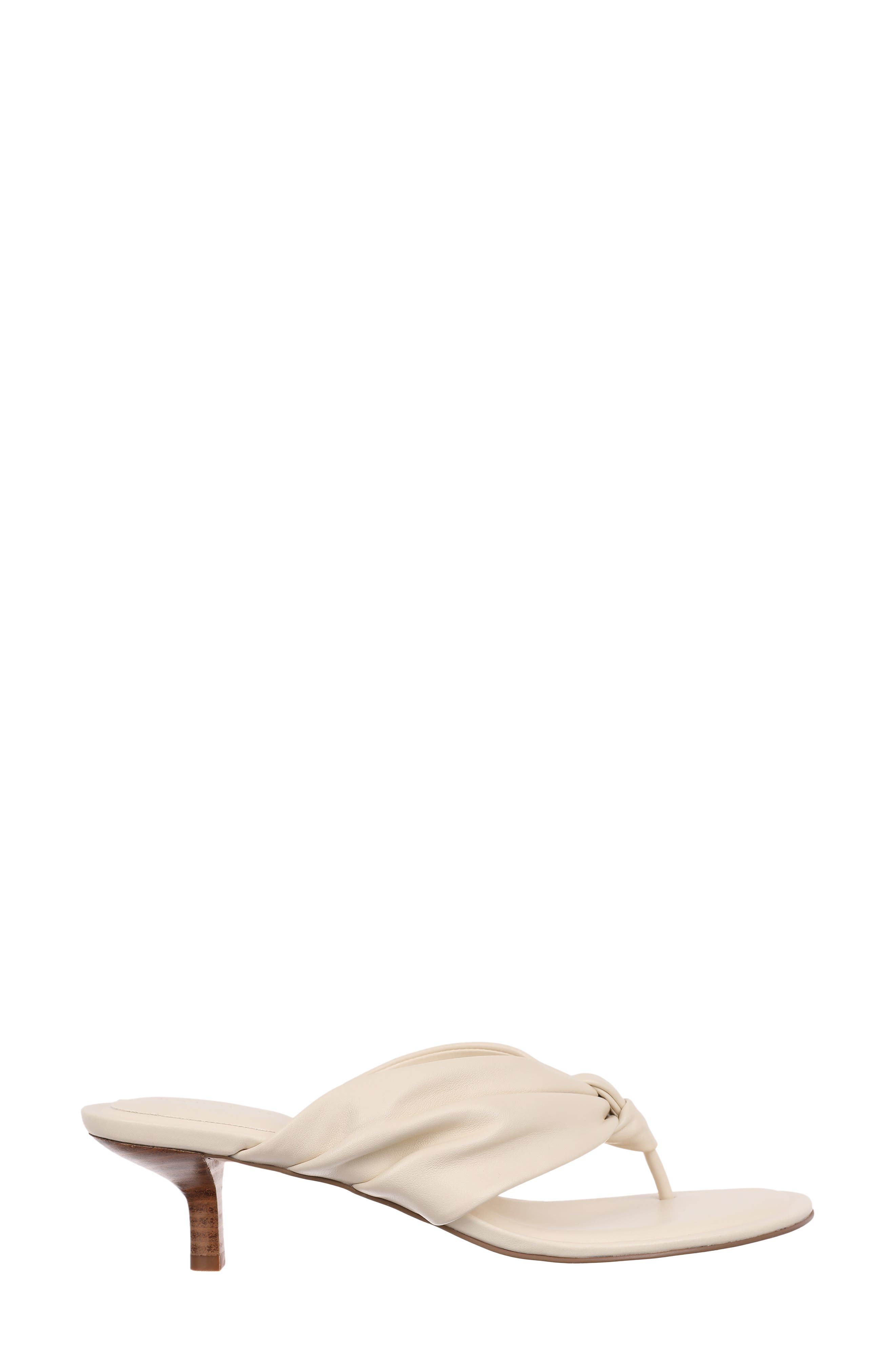 Selene Kitten Heel Flip Flop, Alternate, color, BEIGE PEARLED