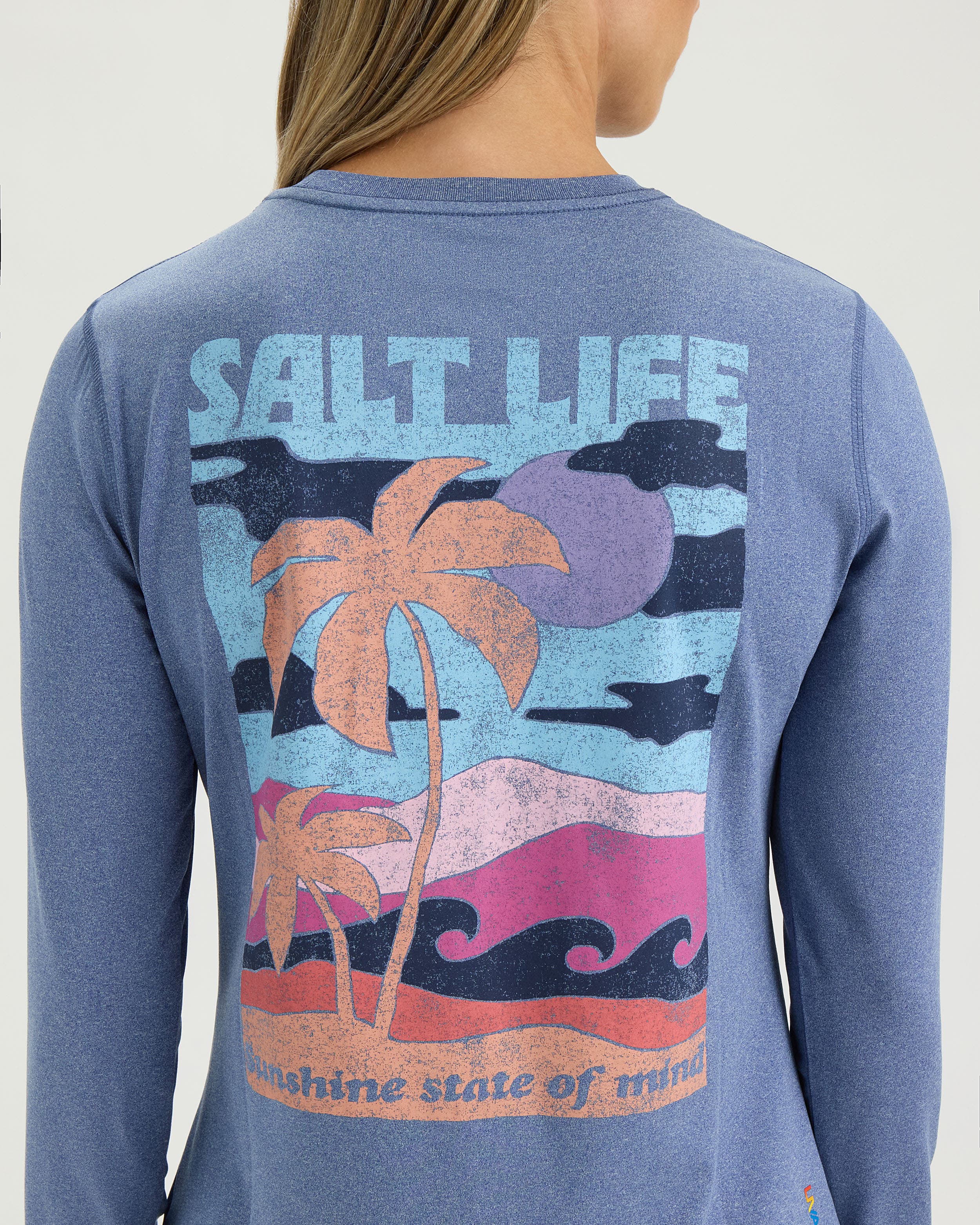 Salt Life Big Waves Performance Long Sleeve Tee (Women) | Nordstrom